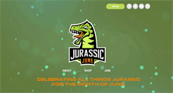 Desktop Screenshot of jurassicjune.com