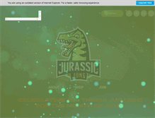 Tablet Screenshot of jurassicjune.com